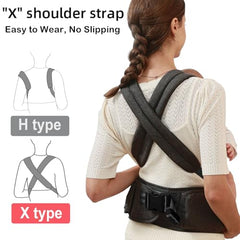 SUNVENO full hip-seat mode provides secure newborn-to-toddler support.