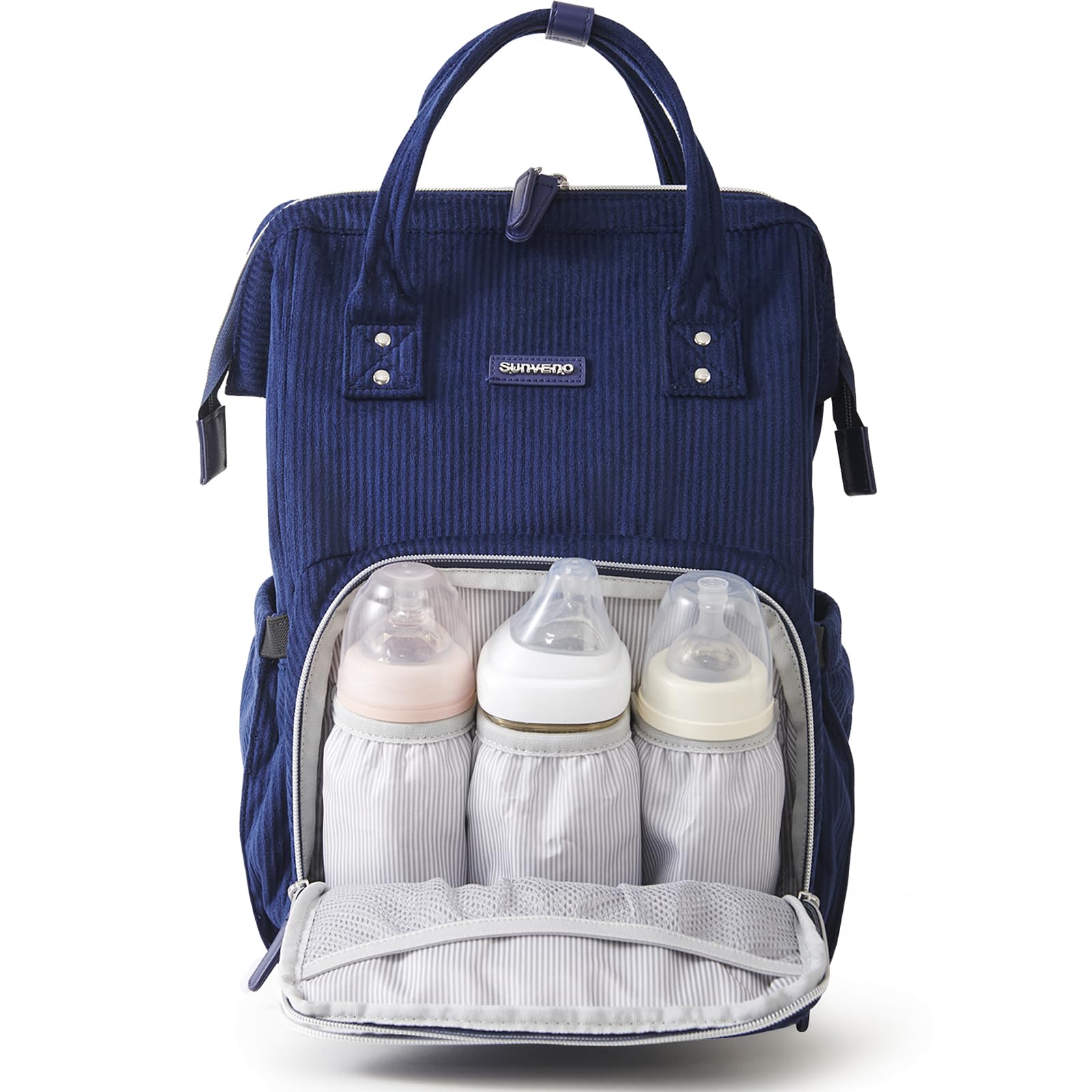 SUNVENO insulated bottle pockets keeping milk at the right temperature
