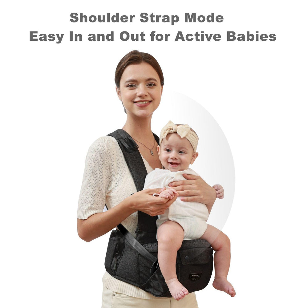 SUNVENO shoulder-strap mode offers quick in-and-out access.