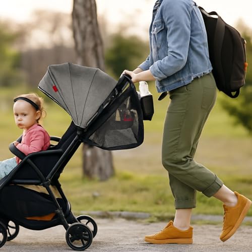 Sunveno insulated cup holders keep drinks steady on bumpy strolls
