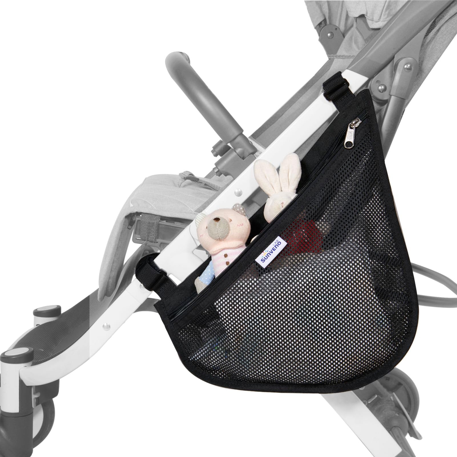 Sunveno quick-access opening allows one-handed item retrieval