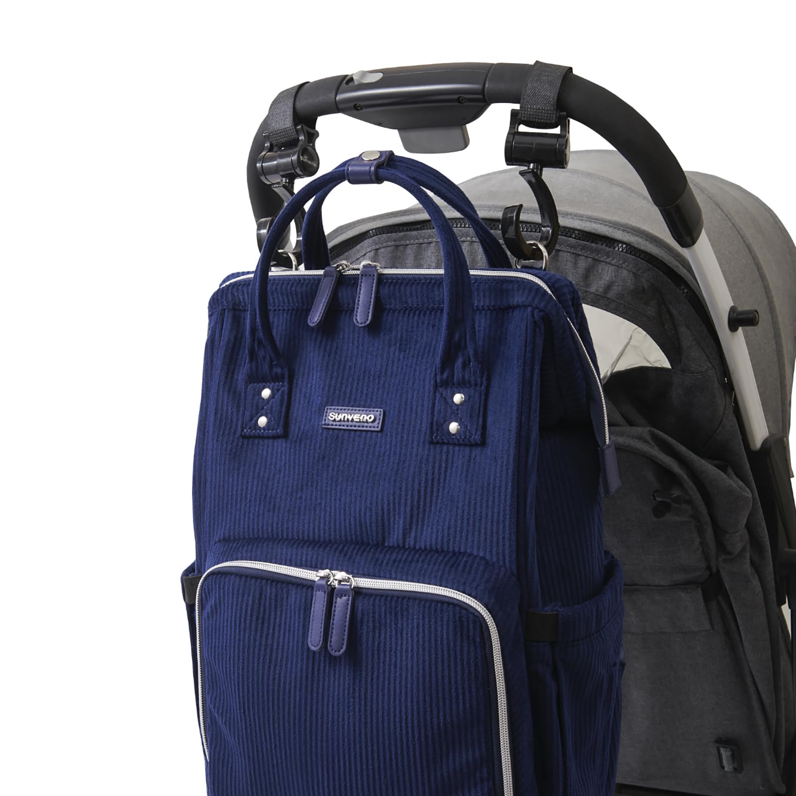 SUNVENO wide opening for quick finding of essentials