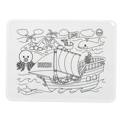 SunZio easy-clean silicone placemats make cleanup quick after meals.