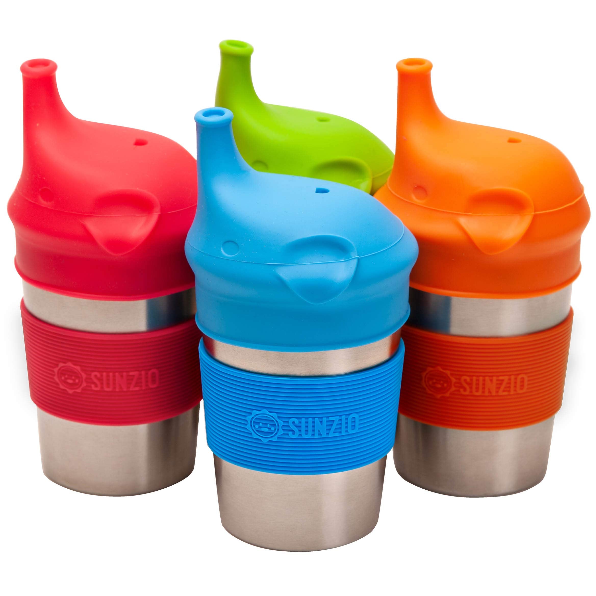SUNZIO kid-friendly cups ready for daily sipping routines.