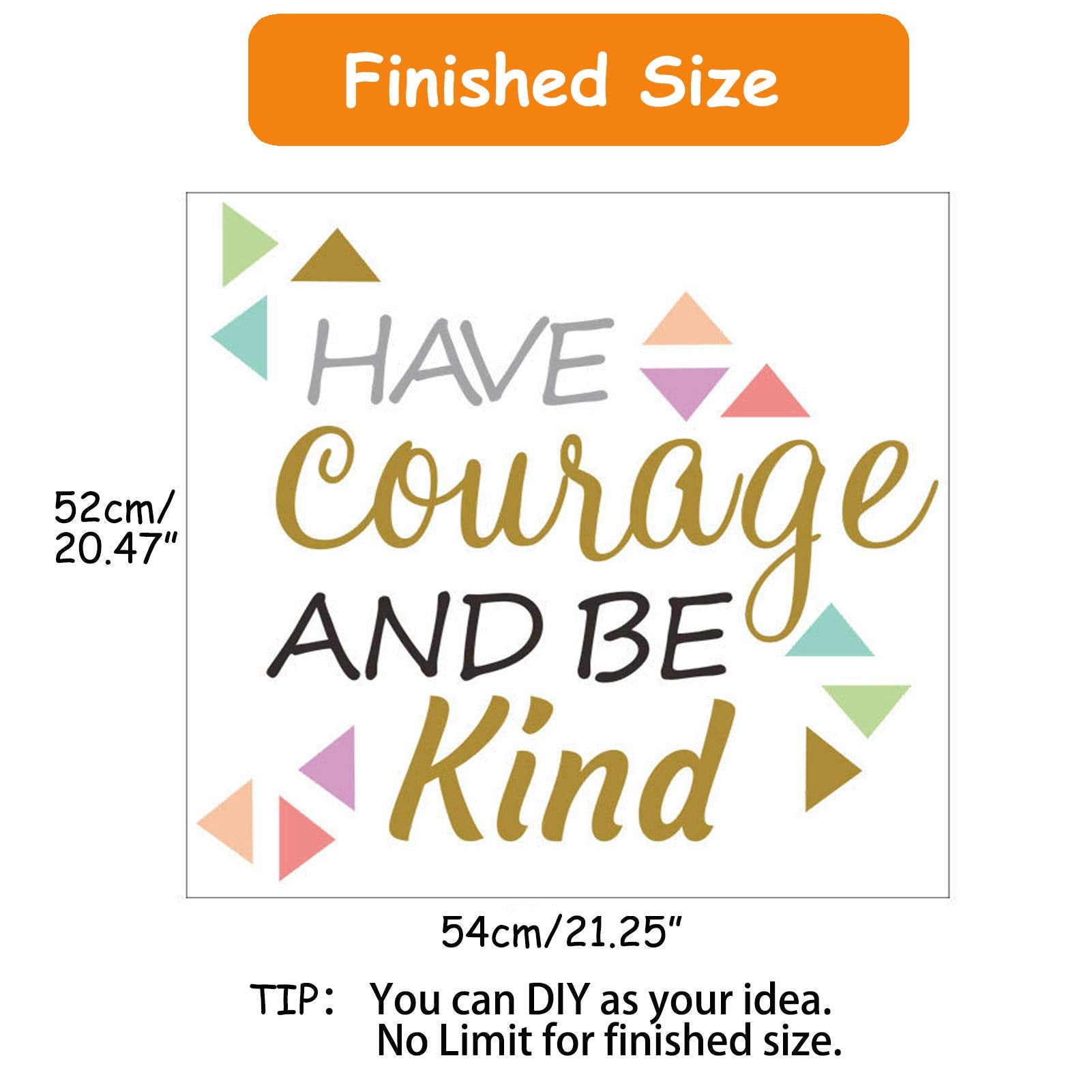 SUPANT easy on/off self-adhesive wall decal for quick updates