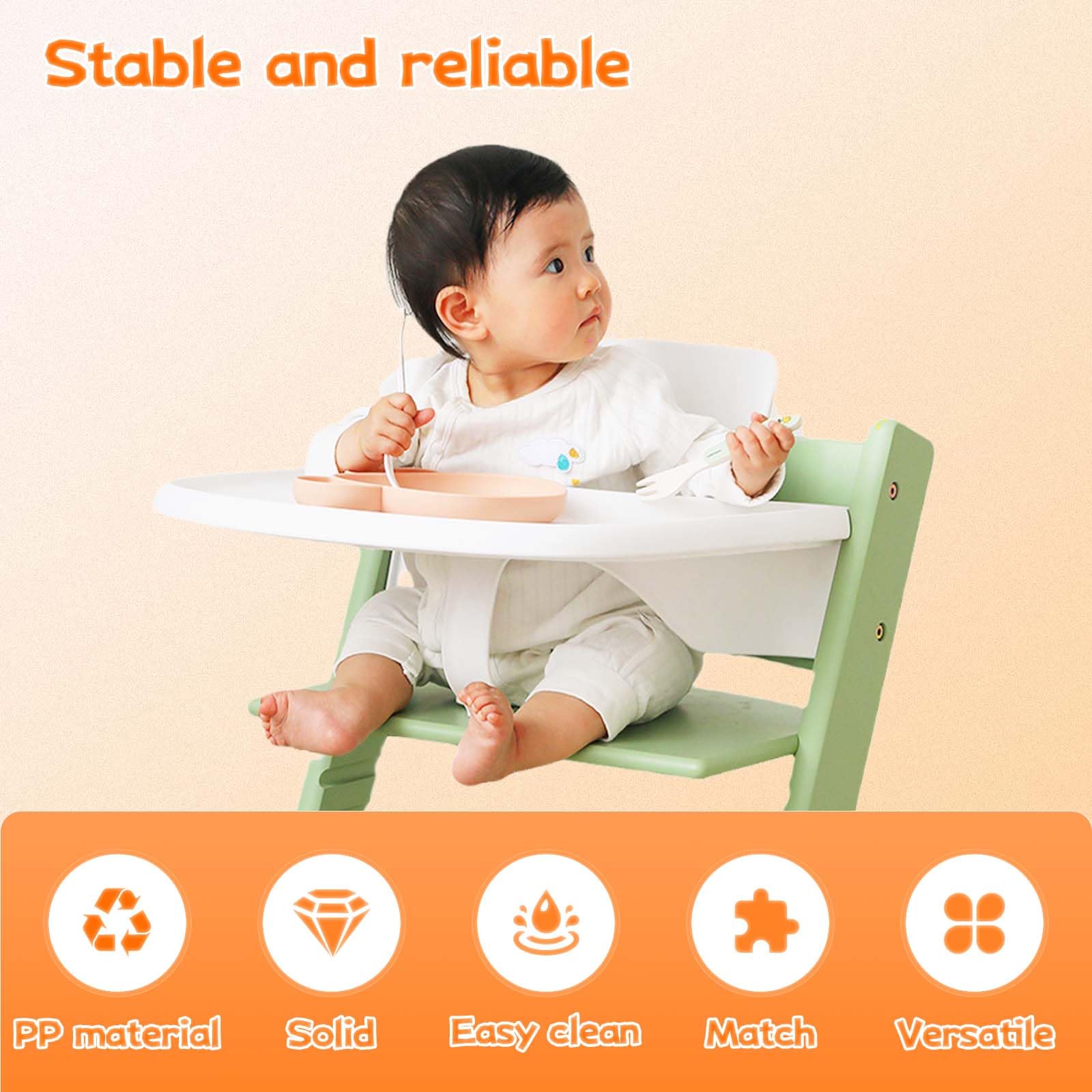 SupaoSPG BPA-free plastic tray keeps meals safe and clean.