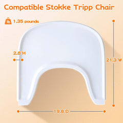 SupaoSPG tray features smooth surface for quick cleanup after meals.