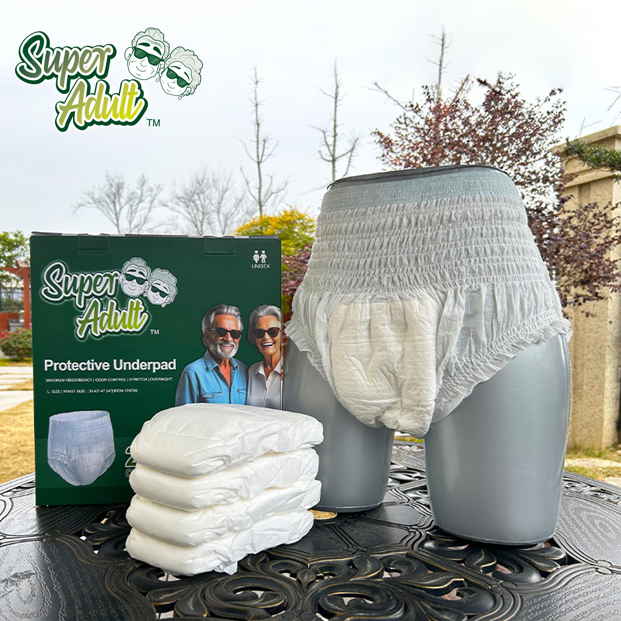 Super Adult quiet odor-control keeps surroundings calm.