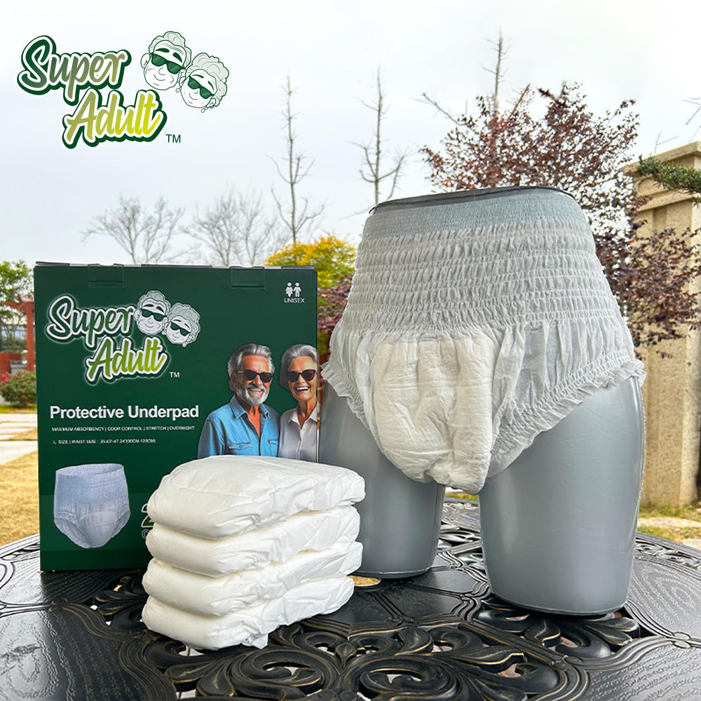 Super Adult quiet odor-control keeps surroundings calm.