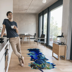SUPERDANT Ocean World Fish 3D sticker brightens any surface.