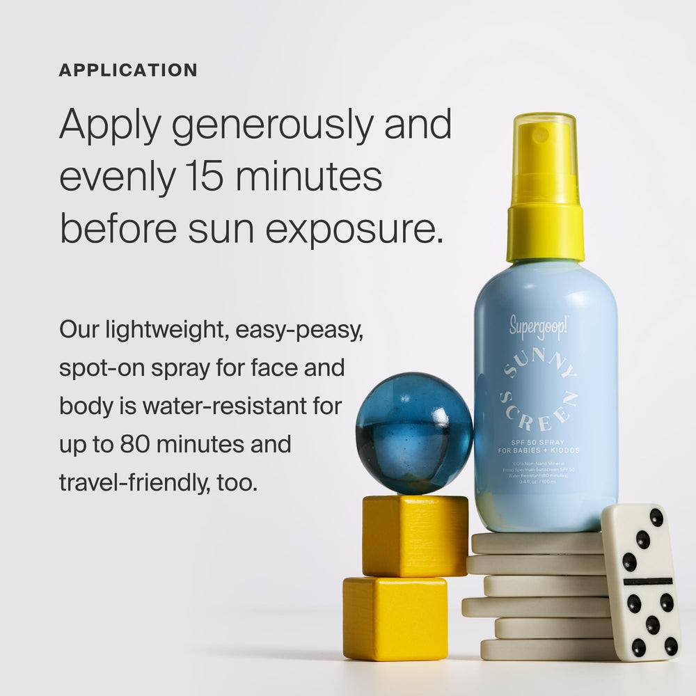 Sunnyscreen non-nano mineral formula for gentle skin coverage.