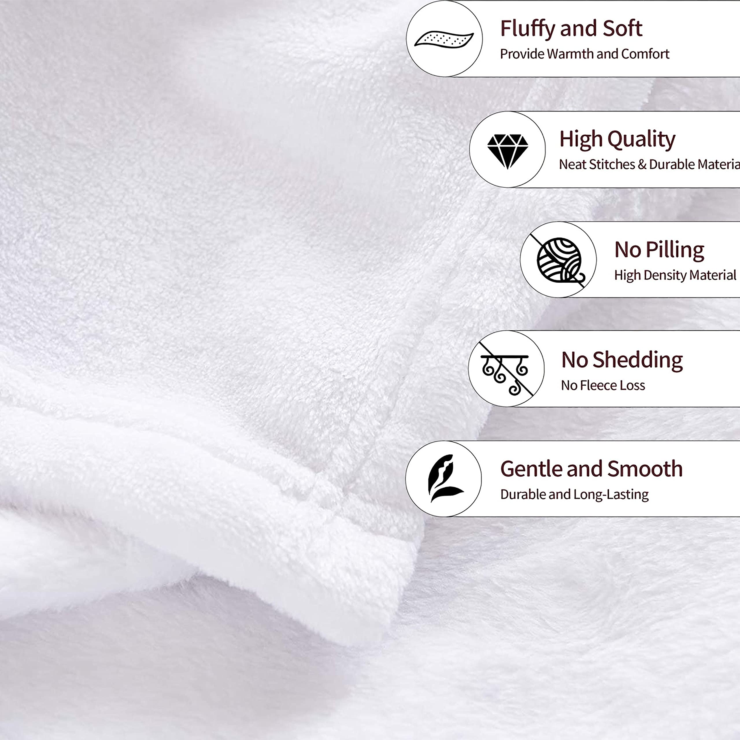 Superich avocado watercolor baby blanket machine-washable for easy care.
