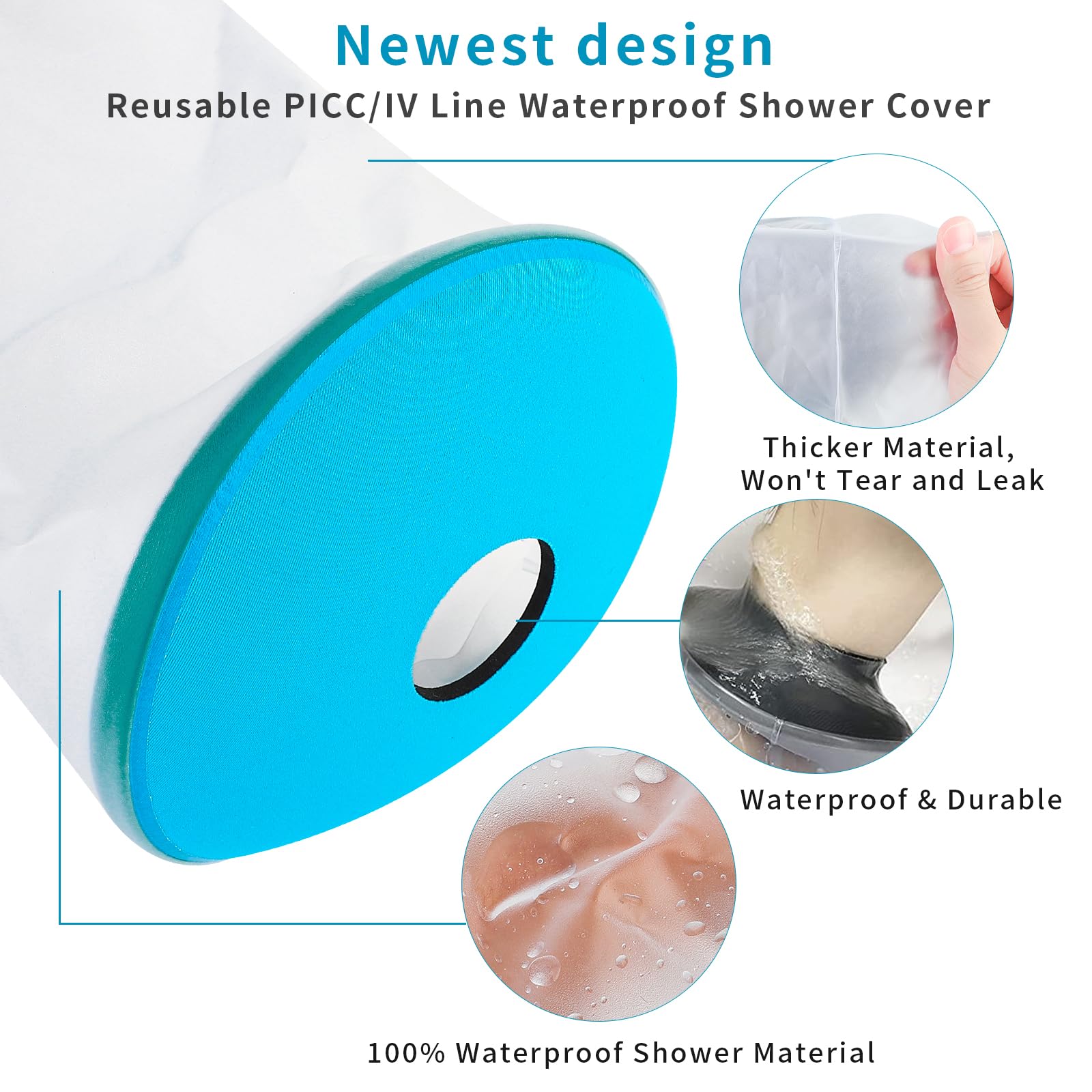 SUPERNIGHT reusable elbow cover is durable for multiple uses.