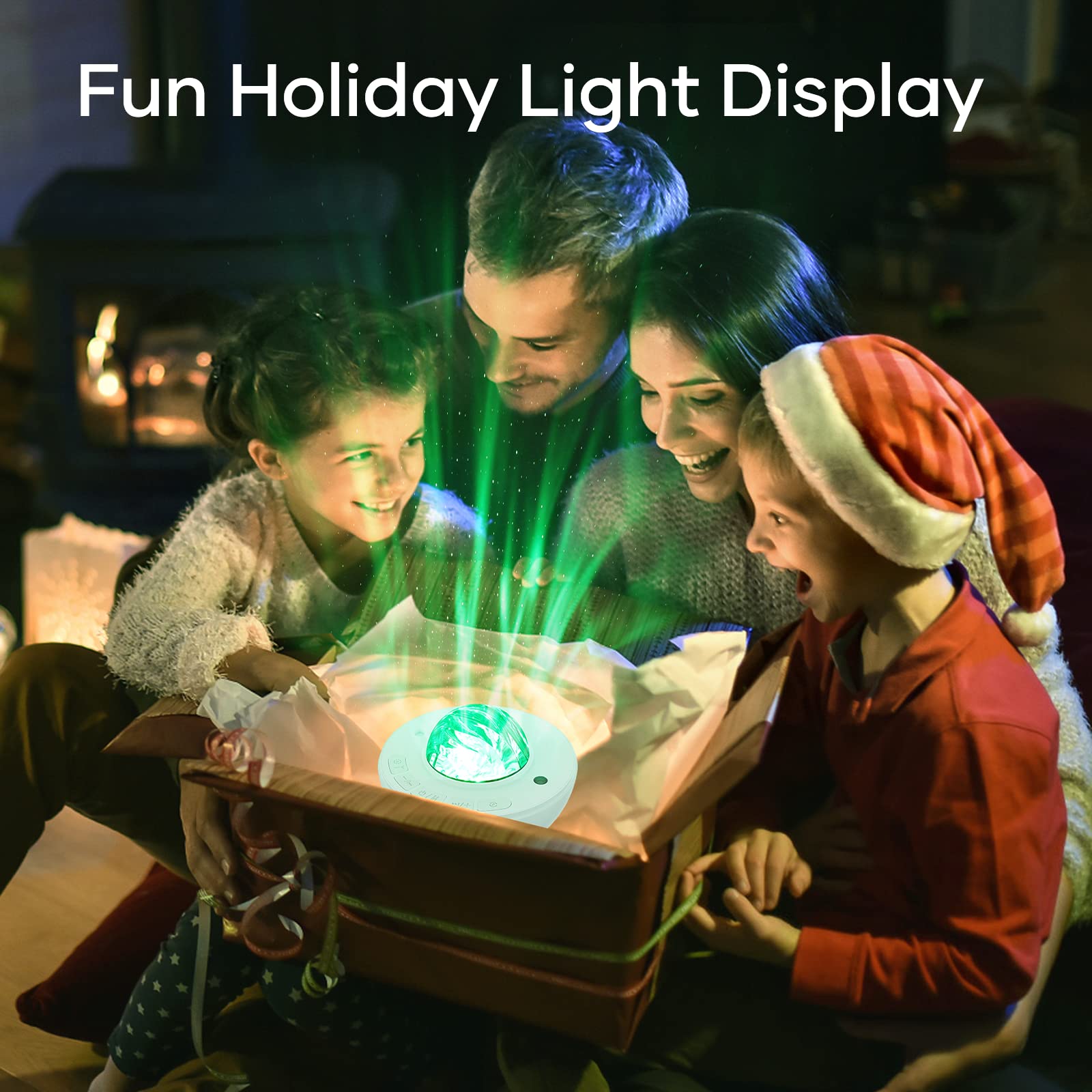 SUPFOO Galaxy Projector soothes baby rooms with gentle starry glow