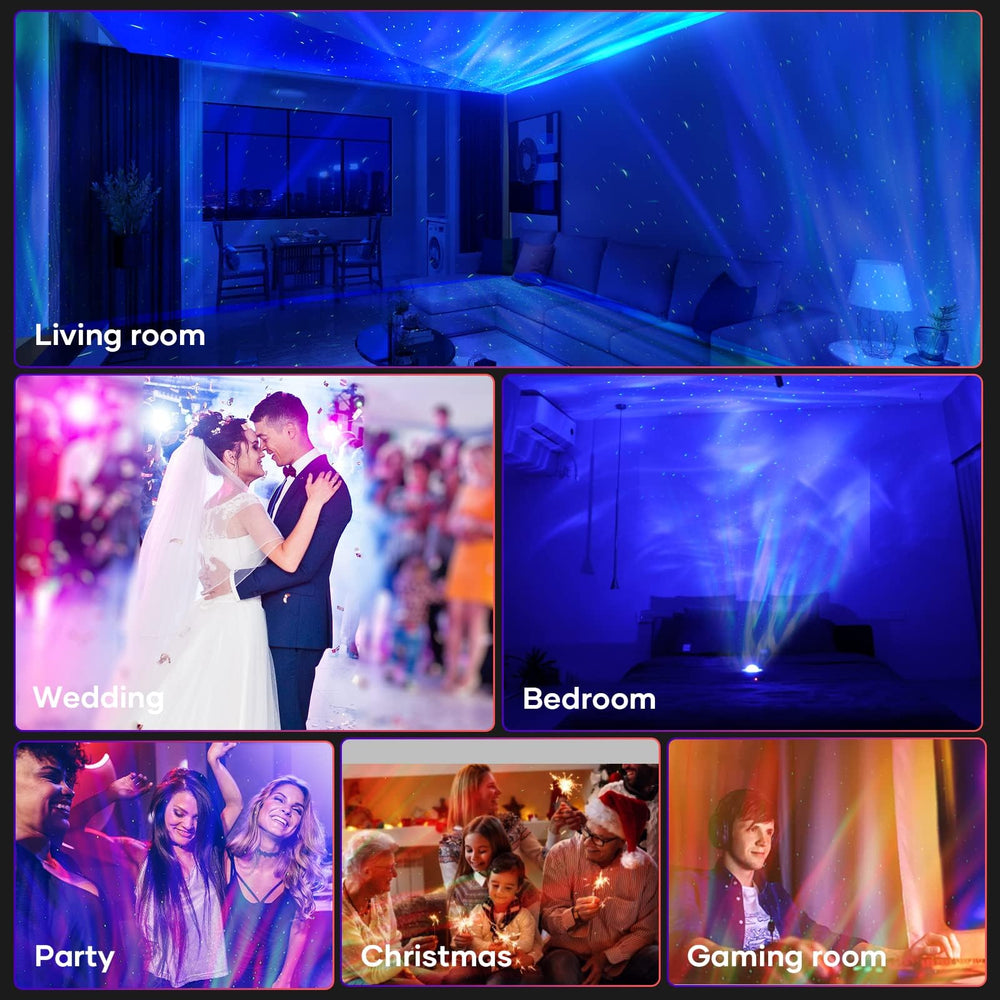 SUPFOO Galaxy Projector as stylish home decor for parties and ambience
