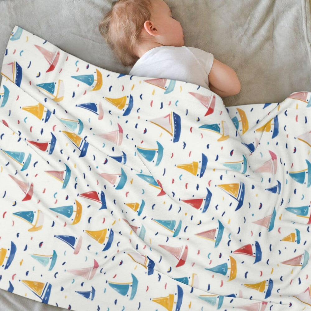 SUPLUCHOM 30x40 inch blanket ready for nap time and travel