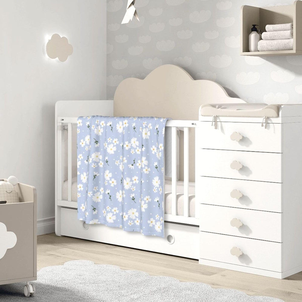 SUPLUCHOM compact folded blanket stored neatly in drawer or bag.