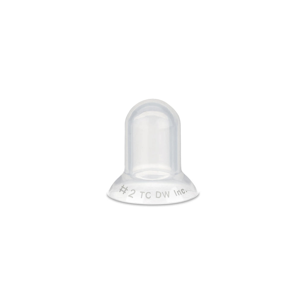 Supple Cups present four sizes for a precise, comfortable fit.