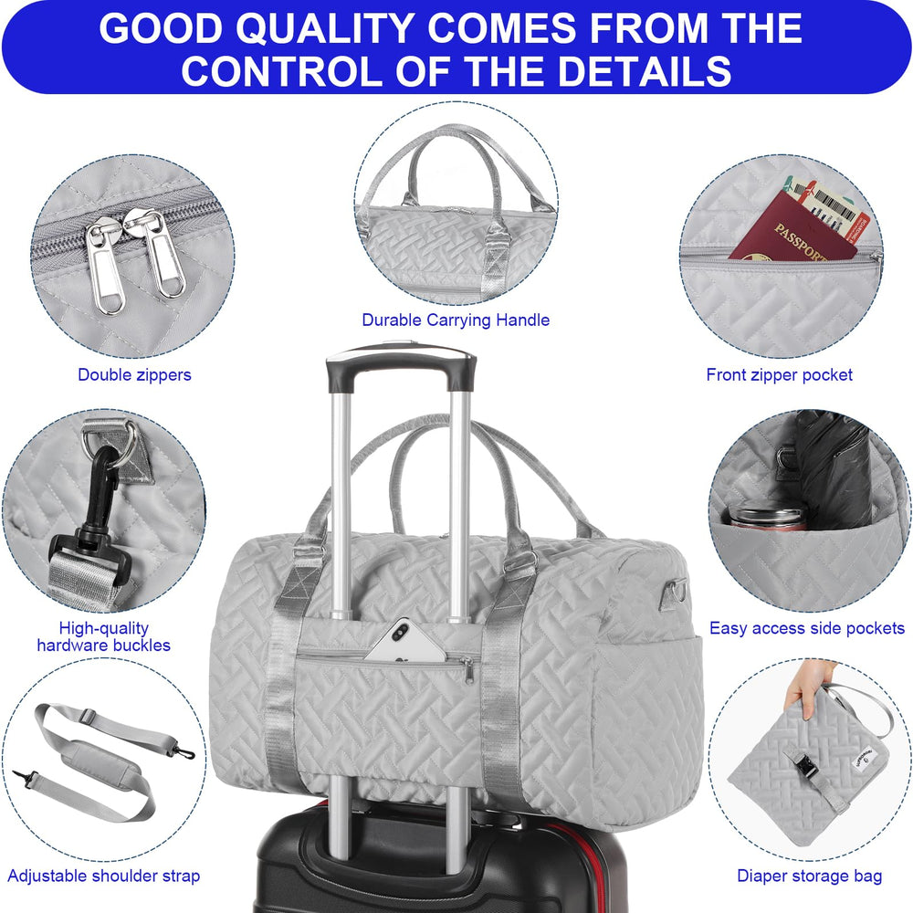 SUPROMOMI detachable-shoulder-strap and padding provide comfortable, versatile carrying options.