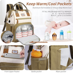Neutral beige khaki SUPROMOMI design suits both moms and dads