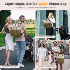 SUPROMOMI bag attached to stroller for hands-free baby care