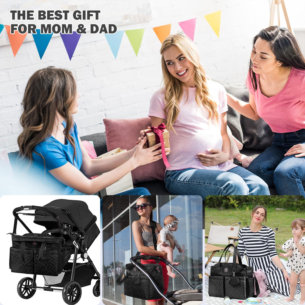 SUPROMOMI Diaper Tote mini-earphone bag stores keys and coins during outings