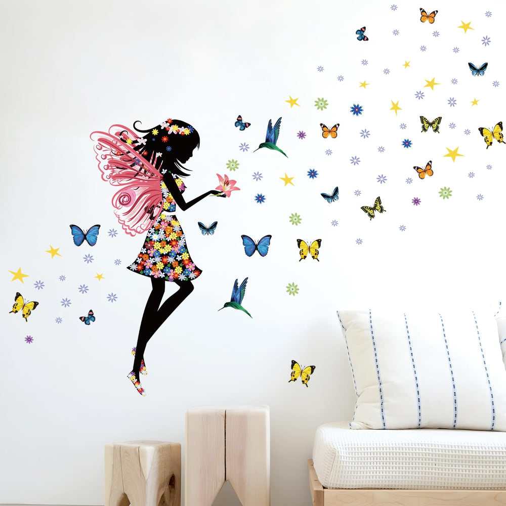 Supzone DIY wall stickers on two sheets for flexible placement.