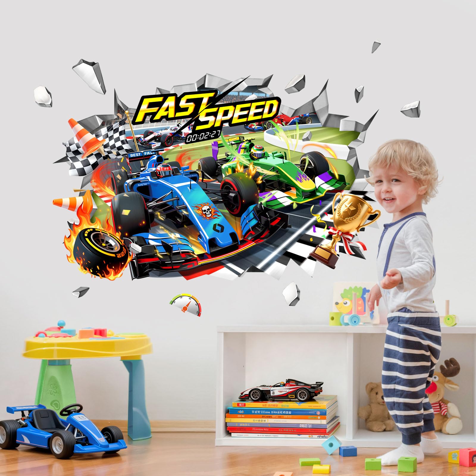 Supzone easy-apply self-adhesive wall decal on doors, windows, and furniture.
