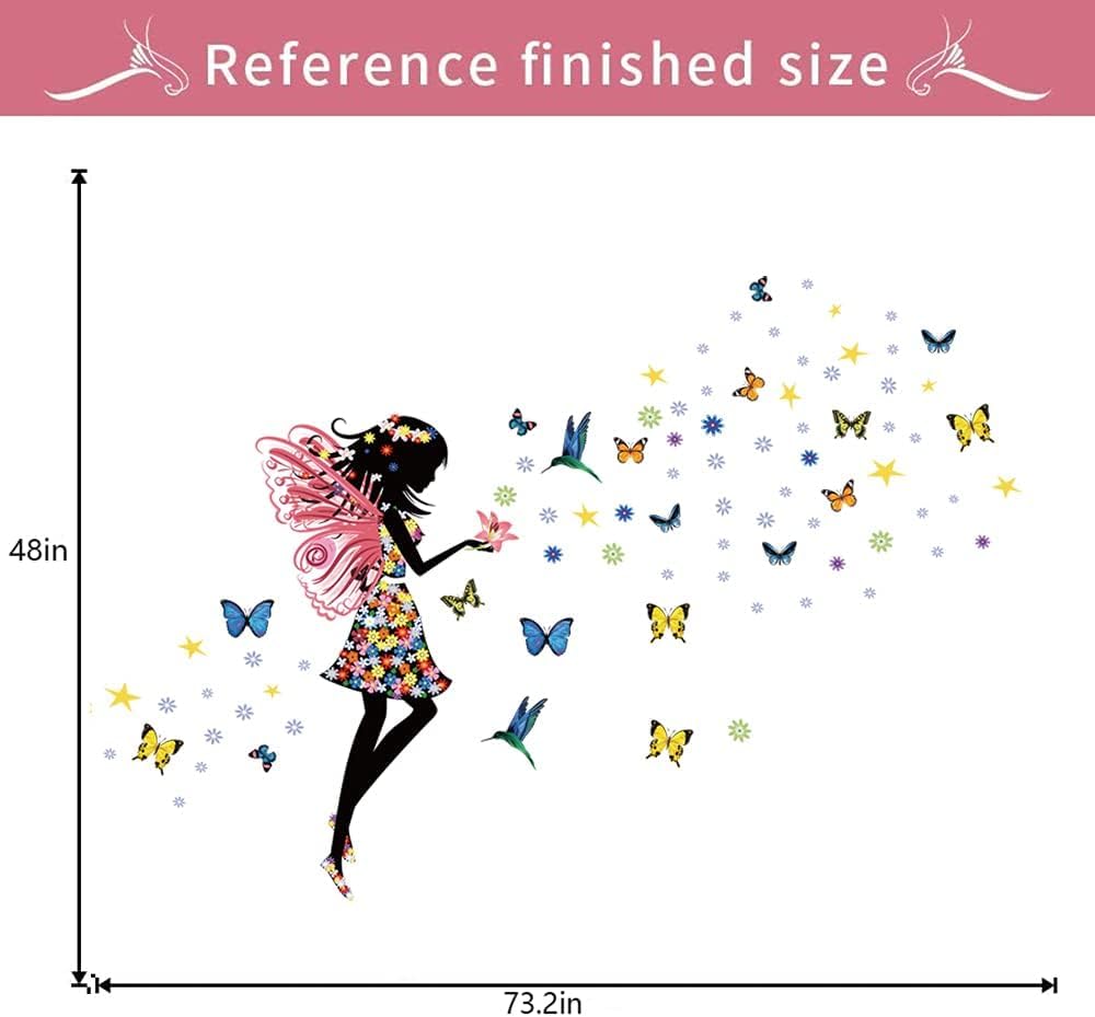 Supzone girls bedroom decor wall art with versatile layouts.