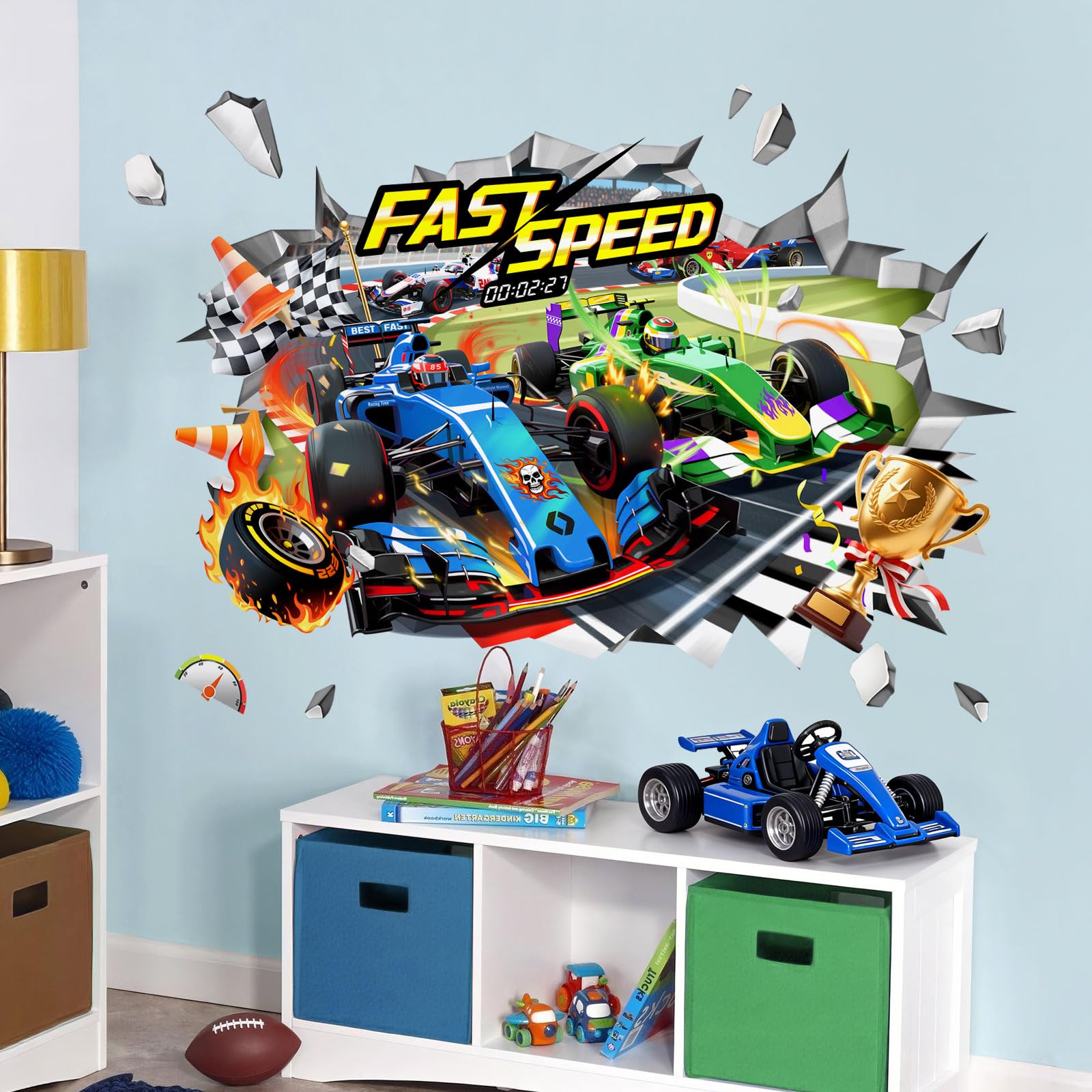 Supzone removable wall decal is residue-free when removed with care.