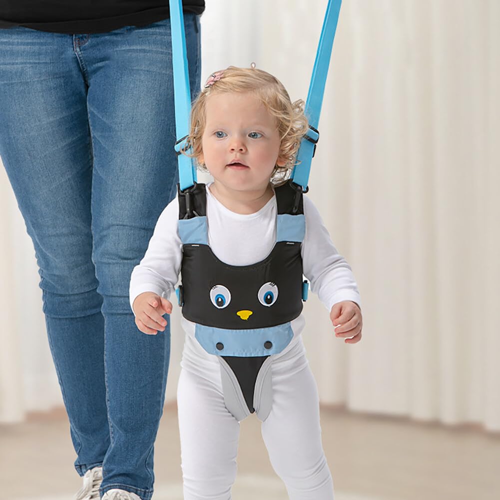 Surakey Walking Harness crotch padding detail shows extra padding for gentle support