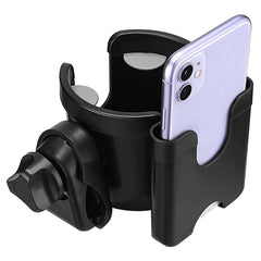 Suranew universal cup holder for strollers with adjustable fit and tool-free setup.