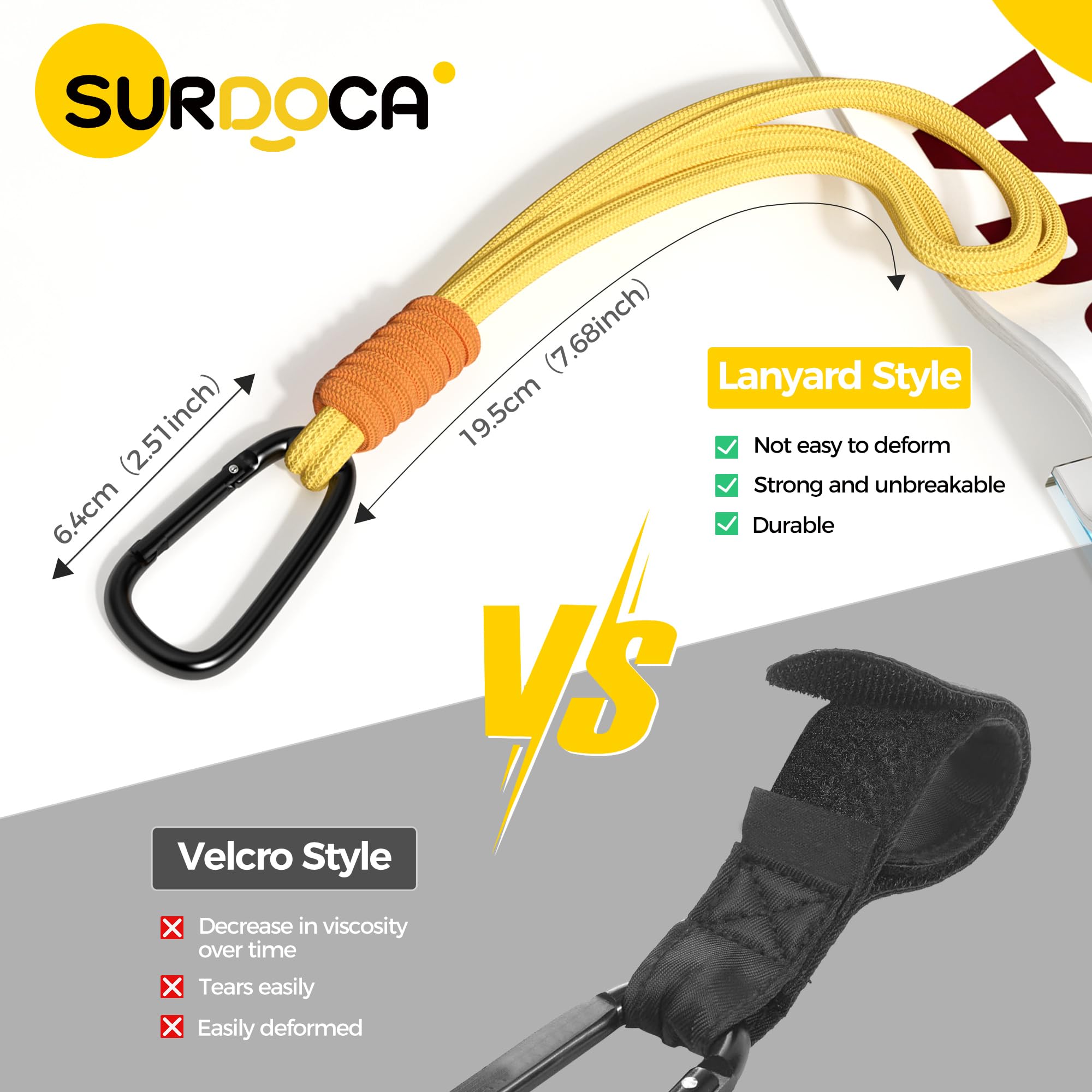 SURDOCA diaper bag hanger accessory simplifies travel with baby gear.