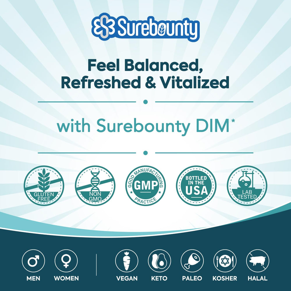 DIM bottle on a desk suggesting steady energy maintenance throughout the day.