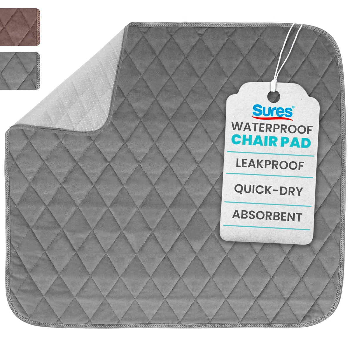 SURES multilayer waterproof chair pad protecting furniture during daily use.