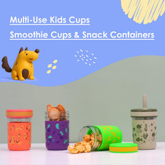 Sursip glass cups are detachable and top-rack dishwasher safe for easy cleaning.