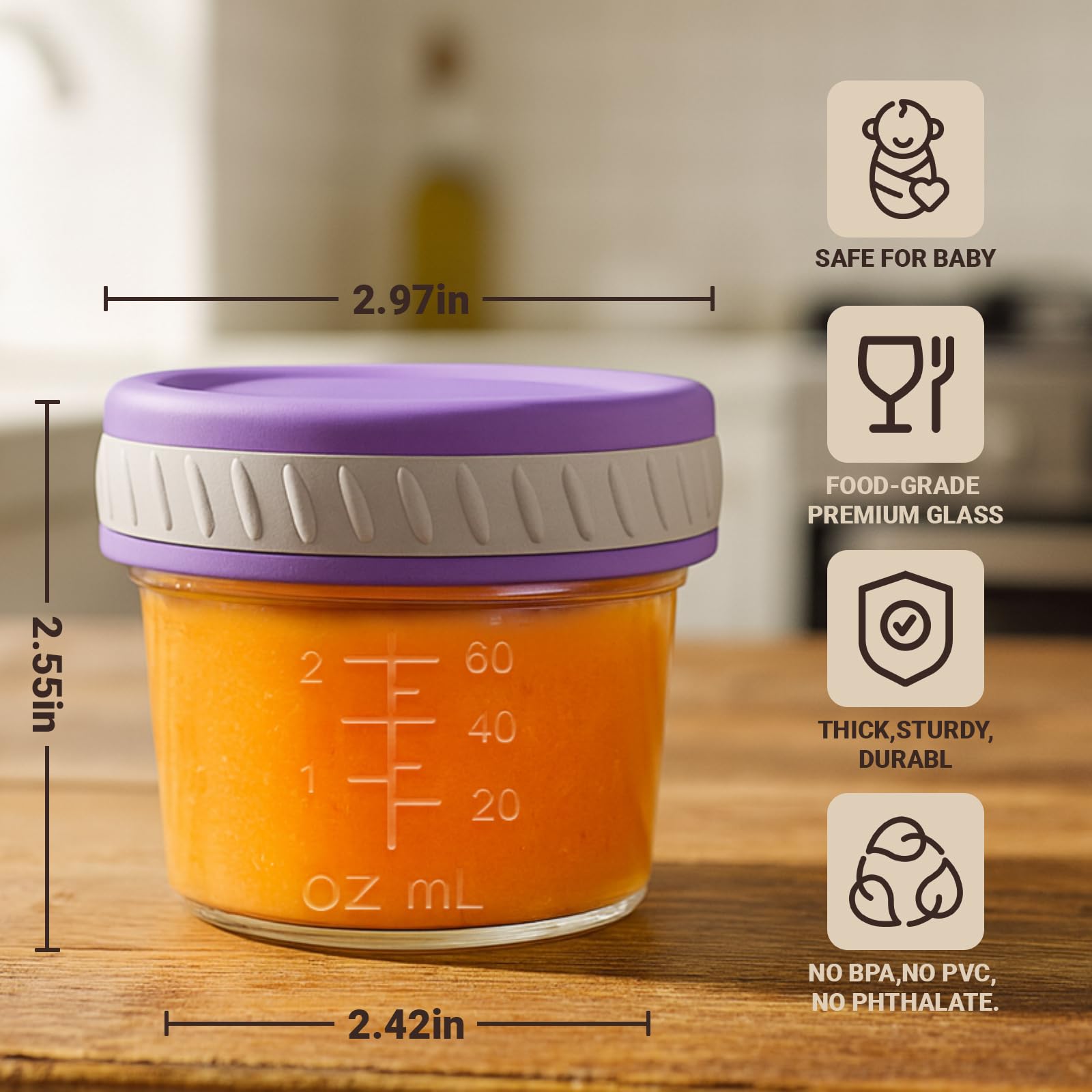 Sursip lid with silicone seal close-up showing airtight protection