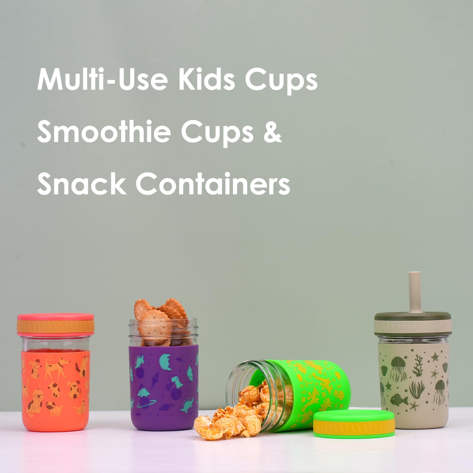 Sursip snack-jar design works for yogurt or berries on the go