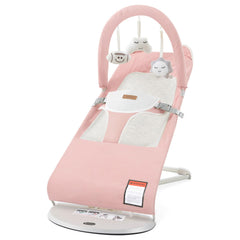 Susomx baby bouncer foldable seat for easy setup and portable use.