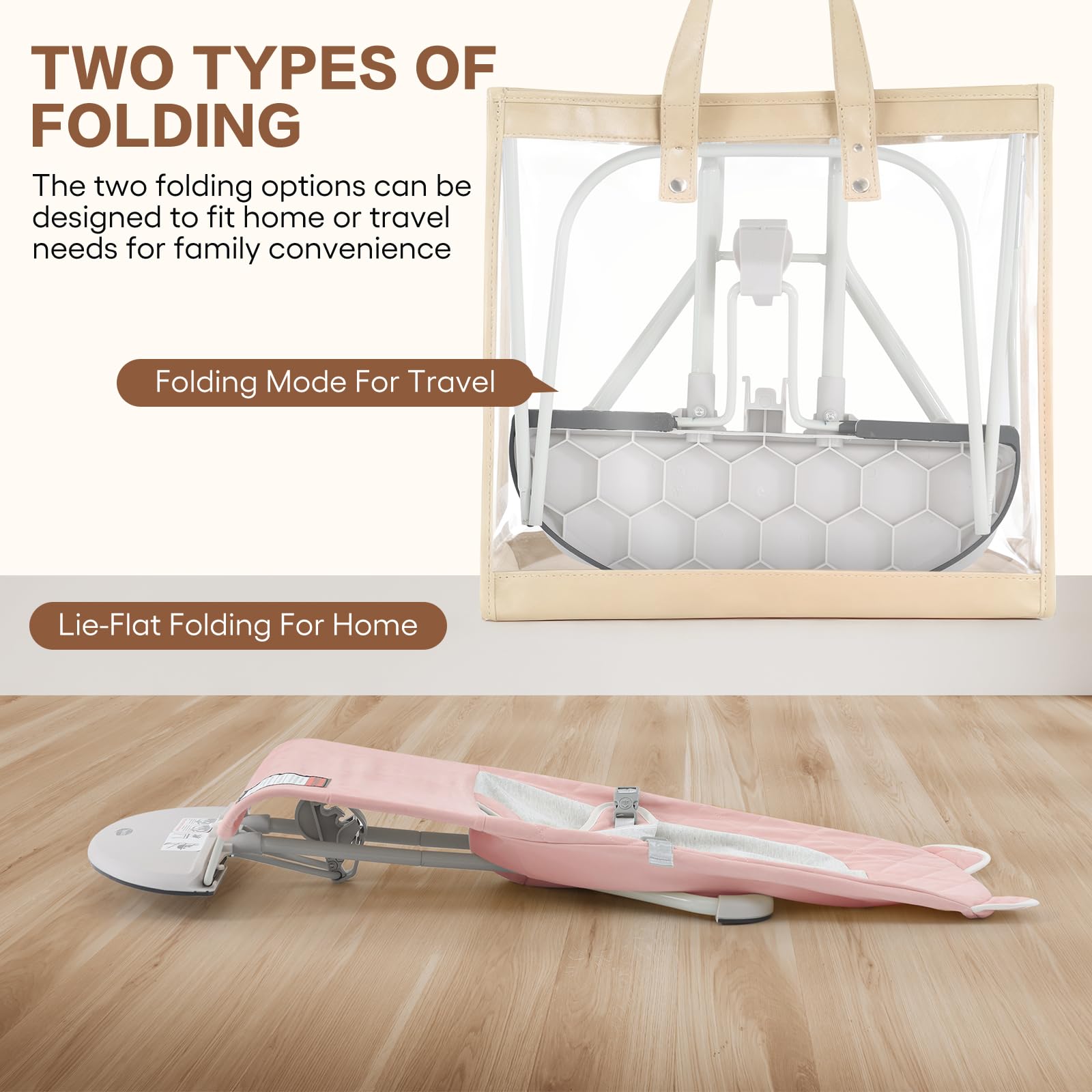 Susomx lightweight design ideal for travel and moving between rooms.