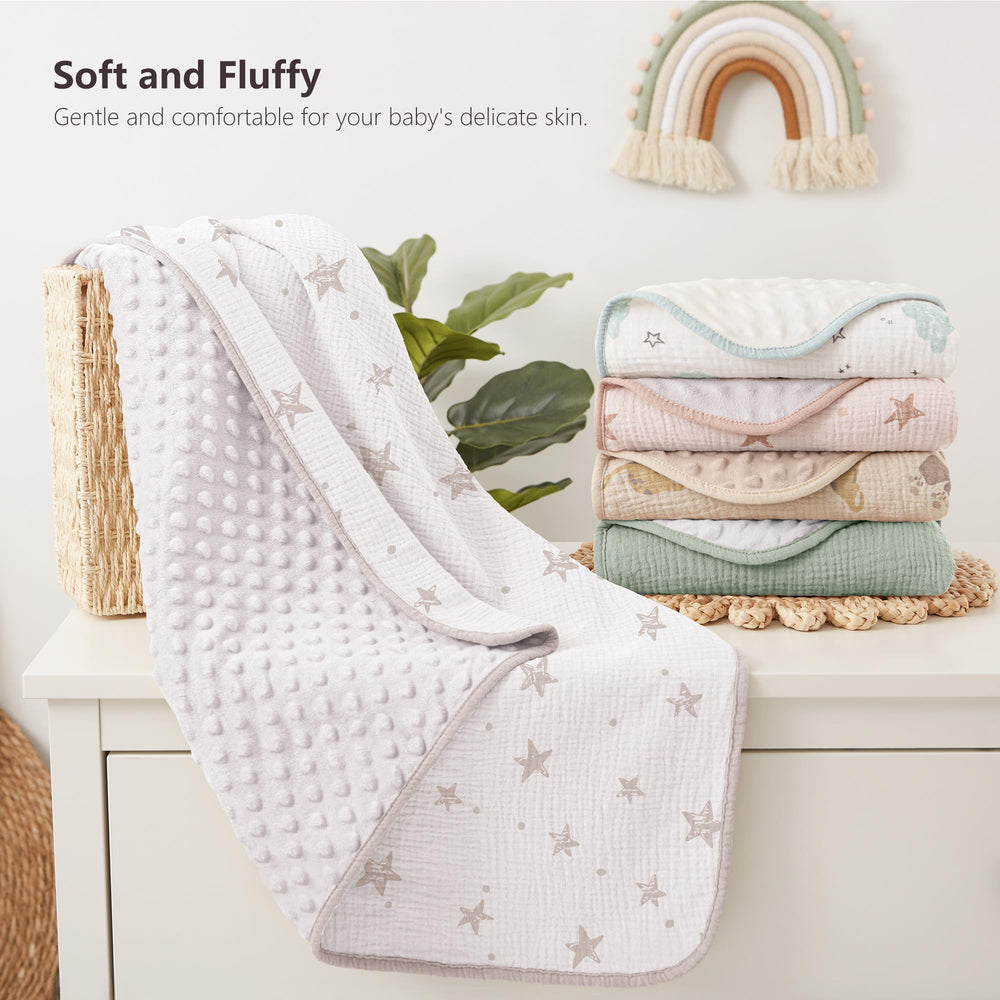 Susurration baby blanket machine washable for easy care
