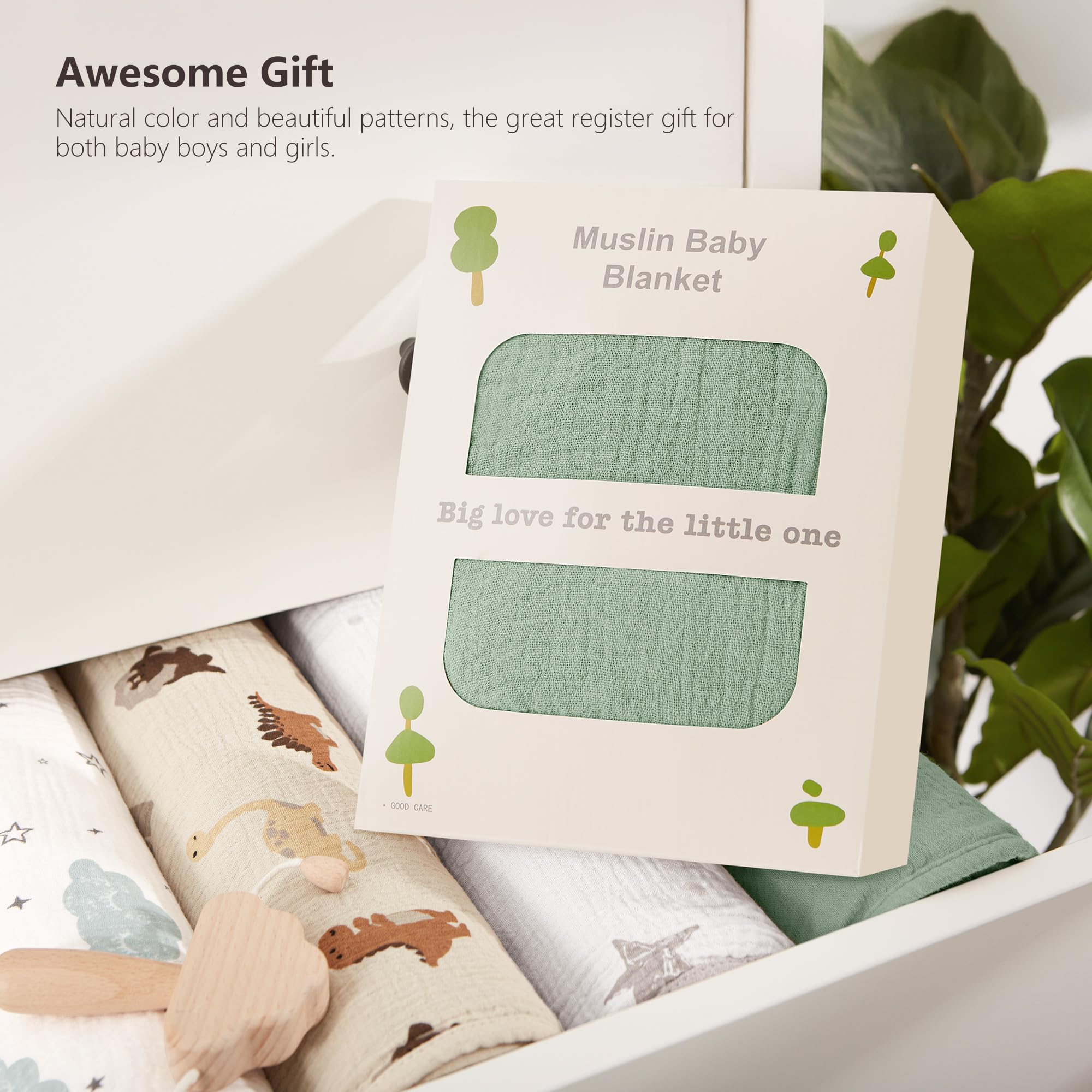 Susurration machine-washable baby blanket for easy care.