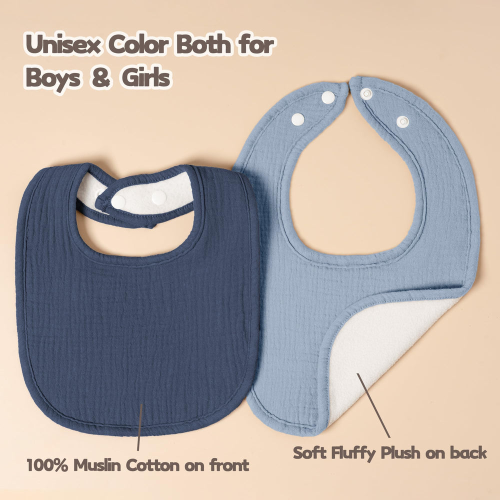 Susurration bandana unisex blue bib – stylish wearable for any outfit.