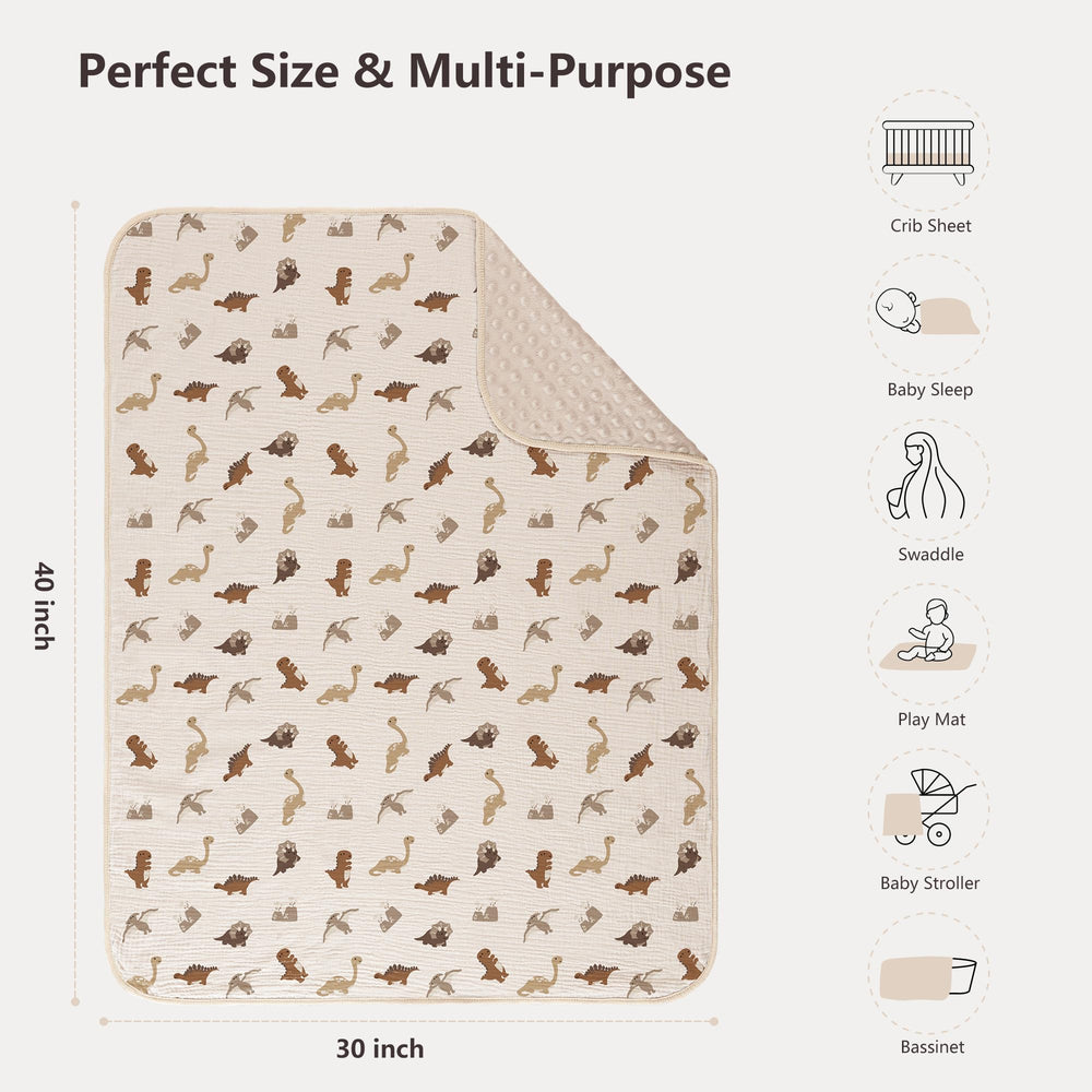 Susurration dinosaur design provides comforting security for baby