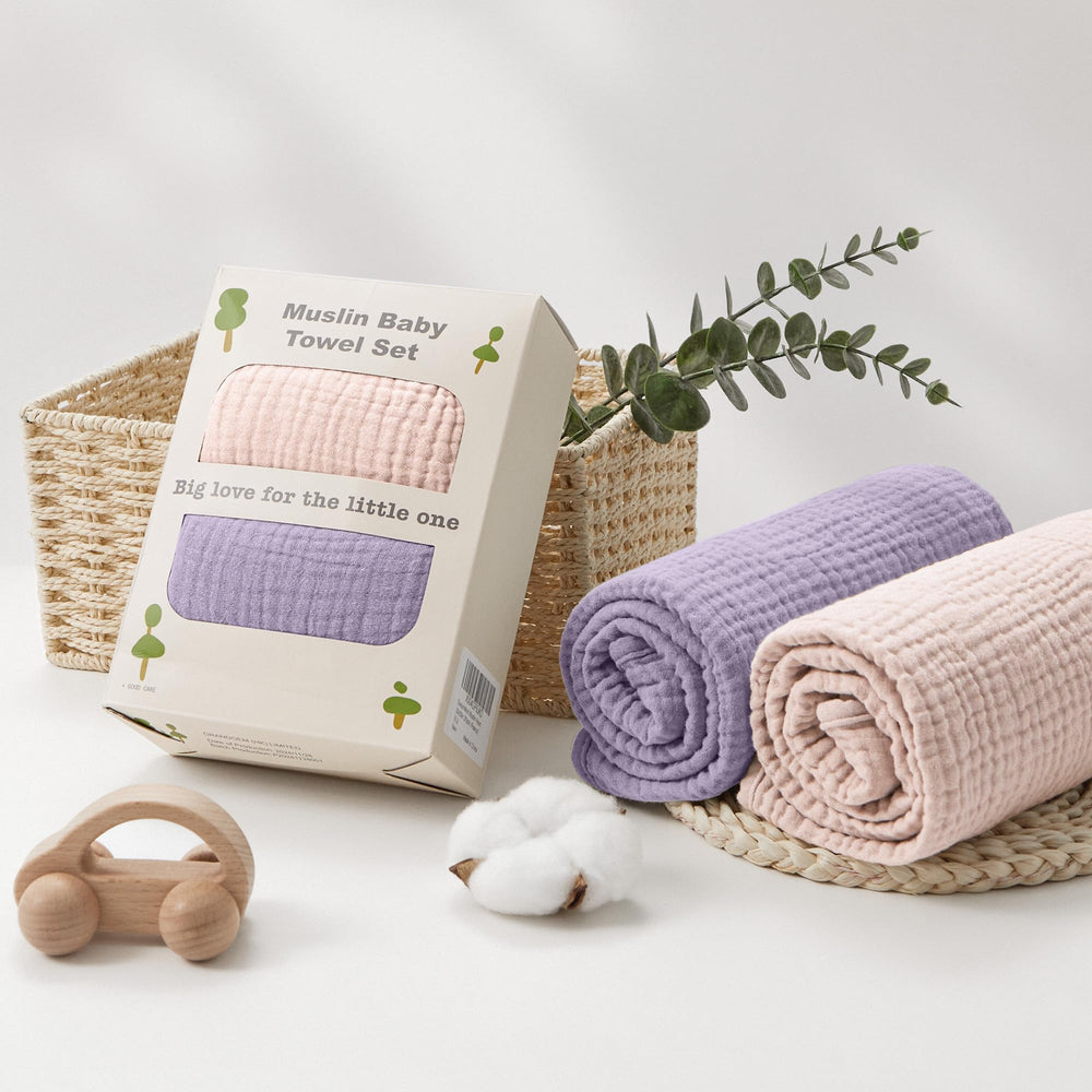 Susurration gift-ready towel set — ideal baby shower gift