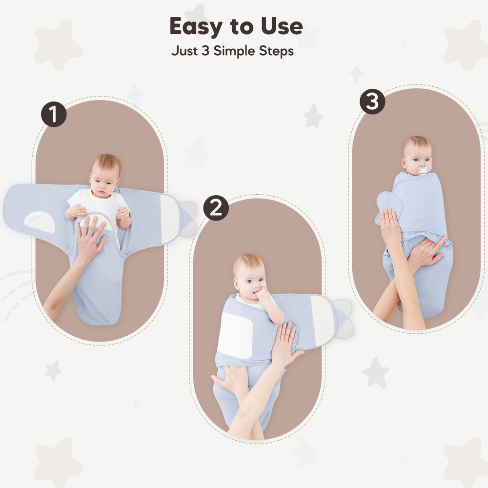 Susurration gift-ready swaddles package for newborns.