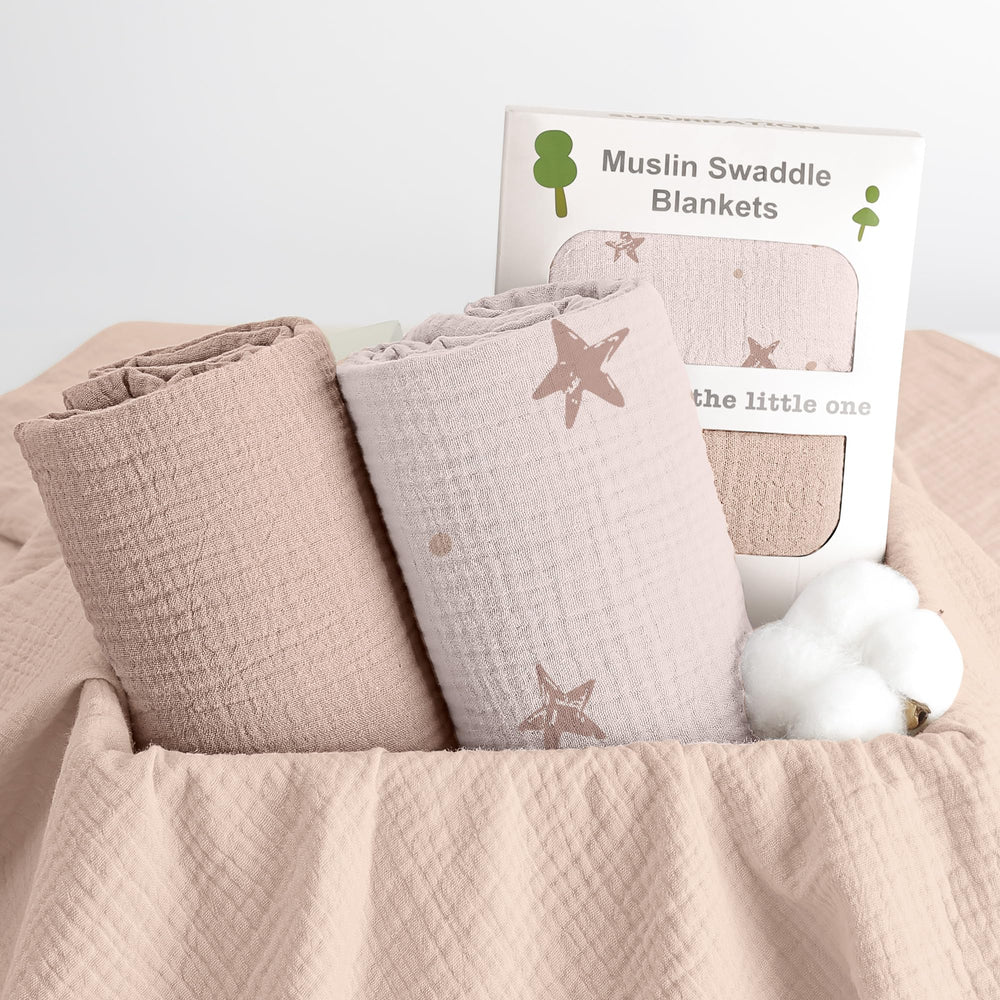 Susurration muslin receiving blanket makes a thoughtful newborn gift choice