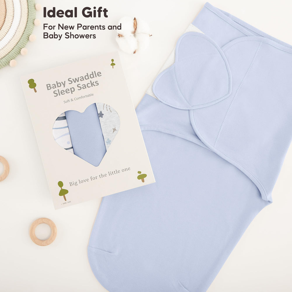 Susurration nursery-ready swaddles ideal for stroller routines.