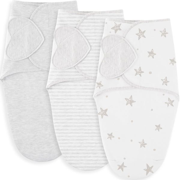 Susurration soft cotton baby swaddle for newborns with breathable fabric.