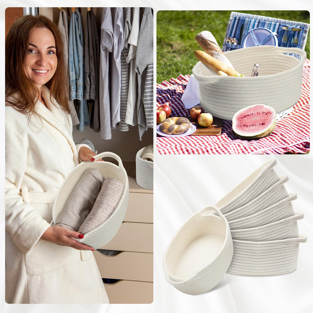 Suttmin pet-friendly baskets suitable for small dog or cat toys